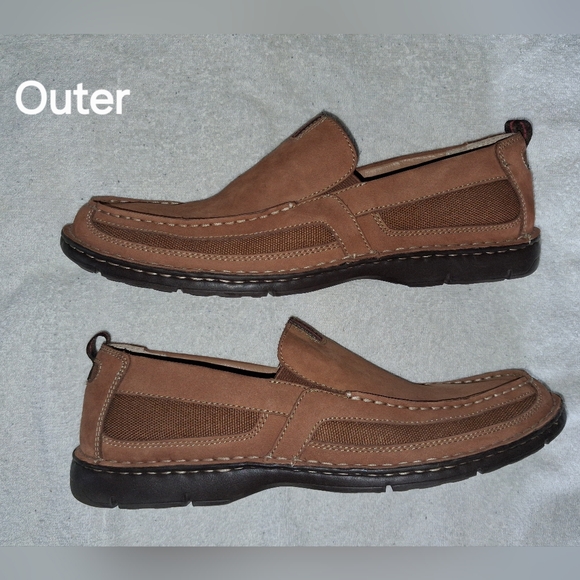 Clarks XTR Lite Mens Brown Casual Dress Shoes Size 11